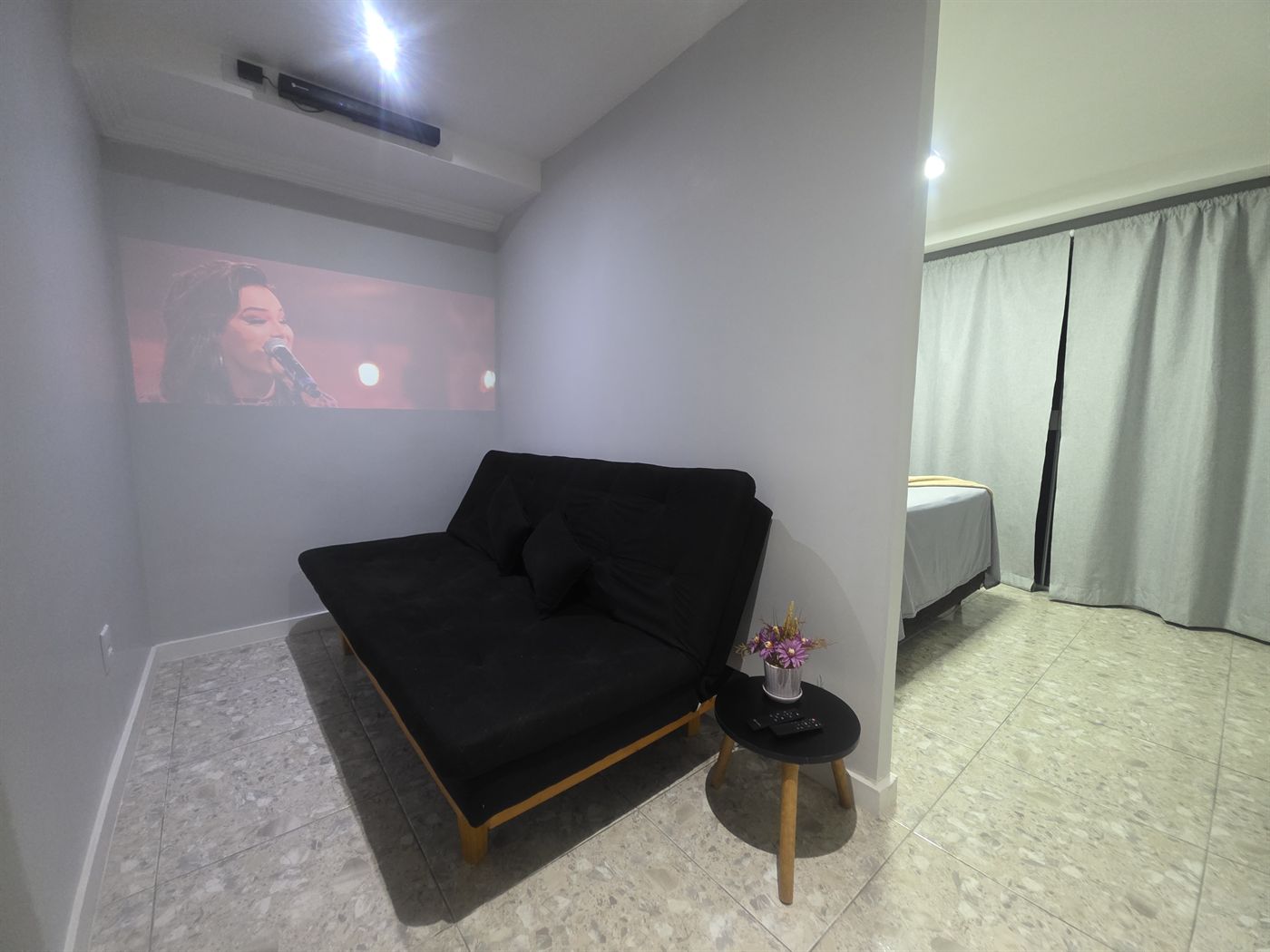 Suíte Rooftop — sala de estar